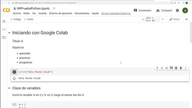 Introducción a Google Colab, una noble y completa guía смотреть онлайн