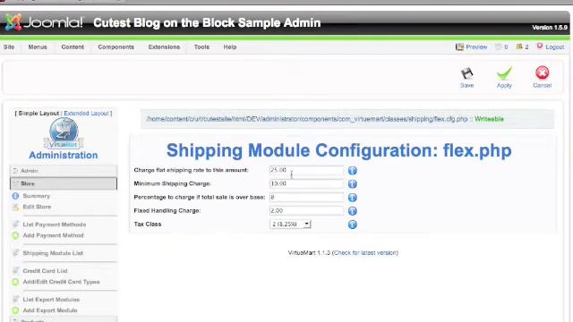 Shopping Cart - Setting up Shipping смотреть онлайн