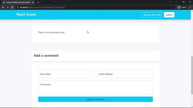 Next-Events An application to publish upcoming events [React, Next.js, MongoDB] смотреть онлайн