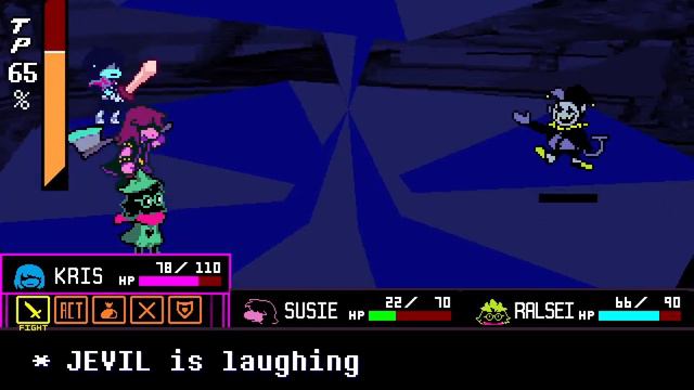 Voice Acting Jevil's Fight with his Canon Voice (AI Dub) смотреть онлайн