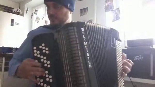 На баяне: Tico-tico.