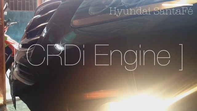 Santafe CRDi Engine Sound (HD) смотреть онлайн