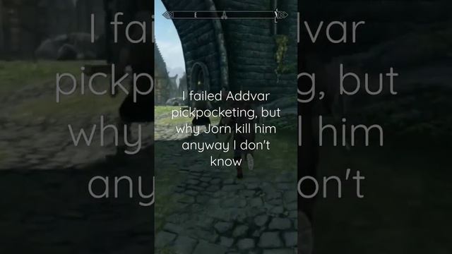 Addwar killed by Jorn for no reason | TES V Skyrim смотреть онлайн