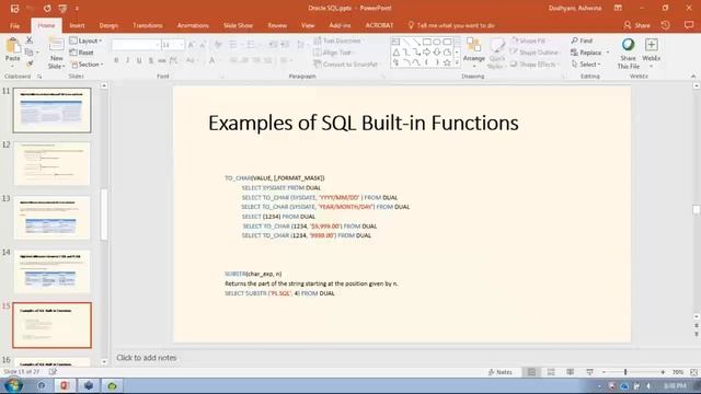 Introduction to Oracle SQL смотреть онлайн