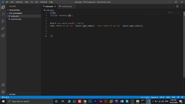 PHP Constructor | function | object | public and private | class смотреть онлайн