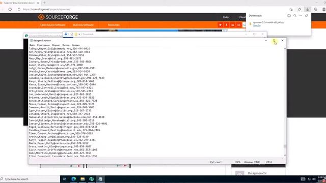 Spawner Data Generator - best program for generation realistic fake data смотреть онлайн