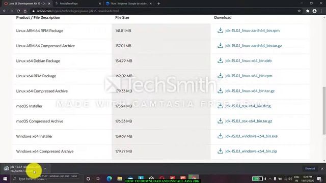 (Latest) How to Download and Install JAVA JDK for windows 10/8/7 in 1 min смотреть онлайн