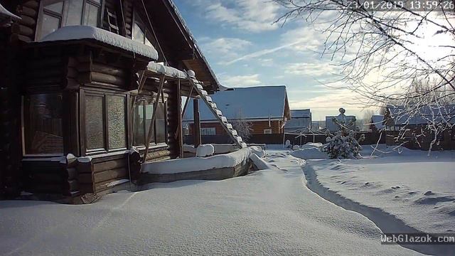 Зима, мороз, солнце. Таймлапс смотреть онлайн