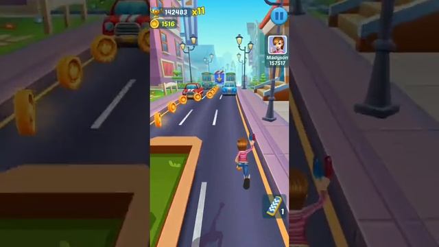 Subway Princess Runner Game : SIDE Run | Android/iOS Gameplay HD смотреть онлайн