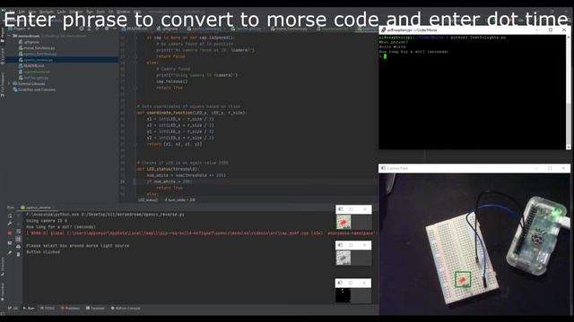 Morse Code Generator and Translator (using Raspberry Pi ZeroW and Python) смотреть онлайн