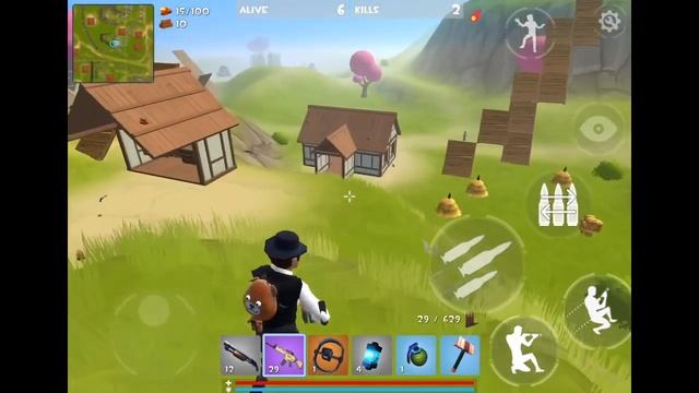 Rocket Royale BIRD NEST AND EASTER BUNNY UPDATE - Android Gameplay смотреть онлайн