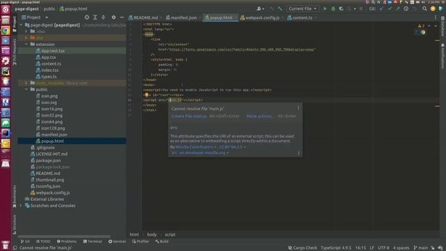 Create a basic React Chrome extension - Part 3 - UI смотреть онлайн