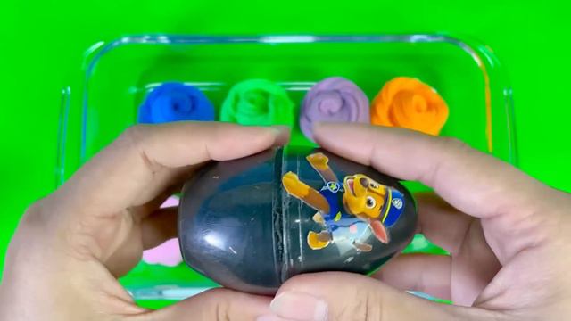 Looking For Paw Patrol Clay With Slime Coloring: Ryder, Chase, Marshall,...Satisfying ASMR Video смотреть онлайн