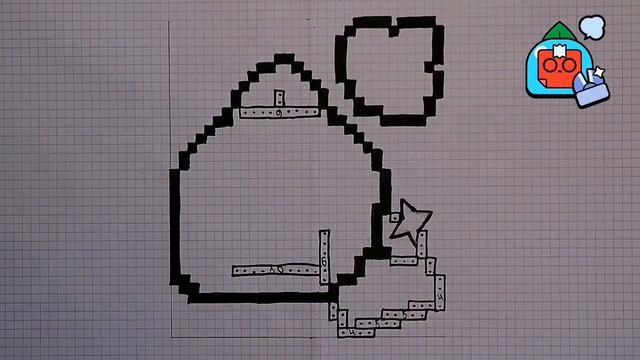 Как нарисовать значок Спраута по клеточкам | Brawl Stars смотреть онлайн