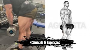 Super Treino de Pernas Com Halteres Completo