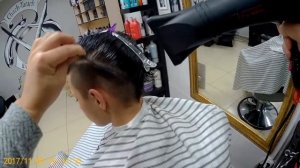 Mohawk haircut Стрижка ирокез