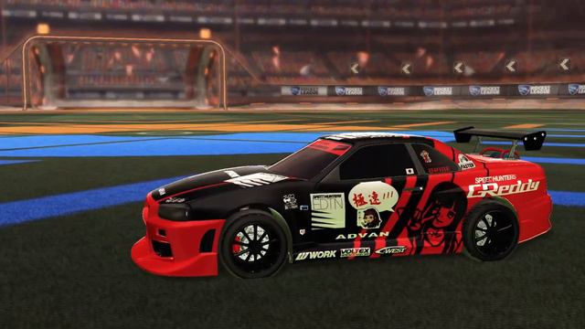 Skyline Advan & Blitz custom decals for Rocket League смотреть онлайн