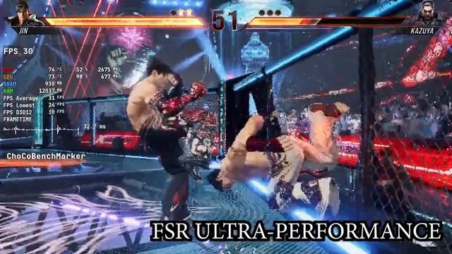 TEKKEN 8 on AMD Ryzen 5 2500u Vega 8 Graphics - Gameplay Benchmark смотреть онлайн