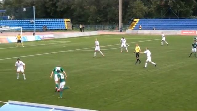 ФК РУСЬ - Химик 2:3 (первый тайм) - центральная камера смотреть онлайн