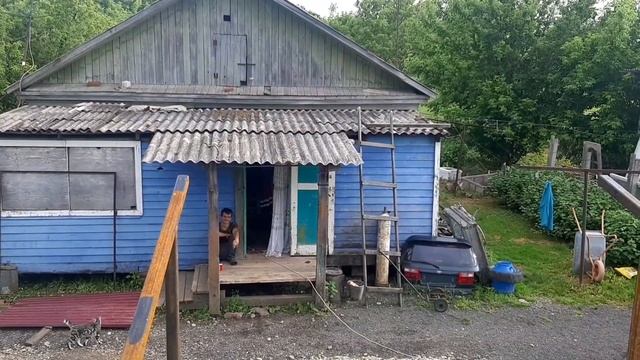Навес из профнастила. смотреть онлайн