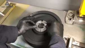 Установка ременного шкива со втулкой TaperBush