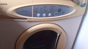 Сильная вибрация при отжиме стиральной машины SAMSUNG Bio compact