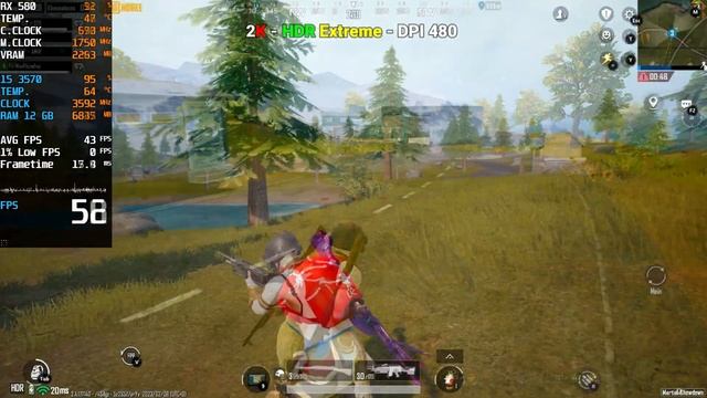 PUBG-MOBILE | AMD RX 580 + i5 3570 | 1440p HDR / 90-FPS смотреть онлайн