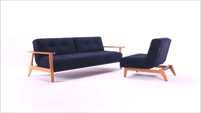 Разтегателен диван Ample Frej & Фотьойл Eik смотреть онлайн