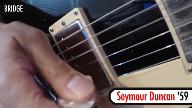 Seymour Duncan '59 vs. DiMarzio PAF Master смотреть онлайн