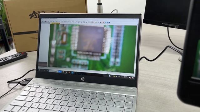 How to connect Andonstar digital microscope to windows PC смотреть онлайн