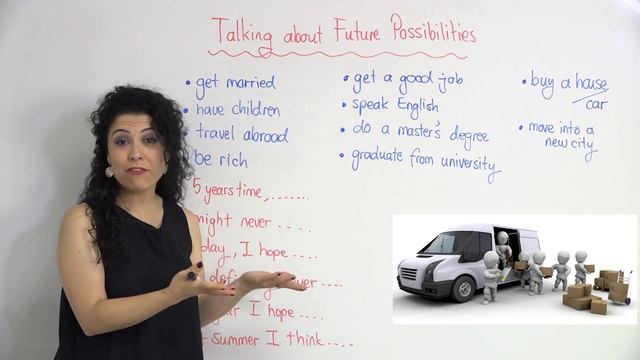 Elementary English #24: Talking About Future Possibilities | Easy English At Home