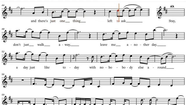 a-ha - Summer Moved On, C-Instrument Play-along. смотреть онлайн
