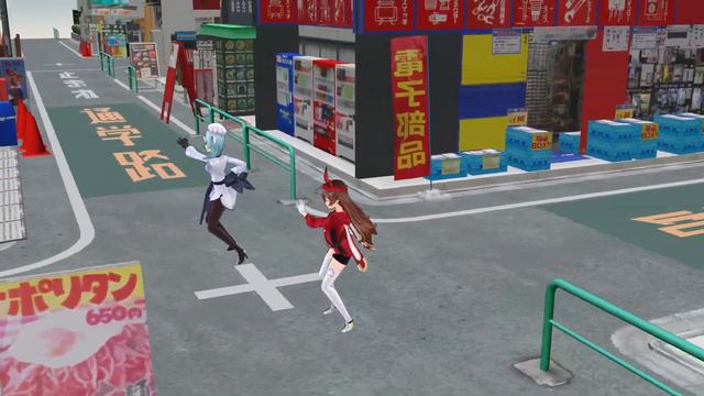 【Genshin Impact】Pizza Hut Eula & Amber Dance - Tokyo Akihabara Aidee смотреть онлайн