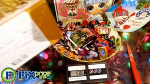 новогодние подарки из фикспрайс | распаковка сладких новогодних подарков