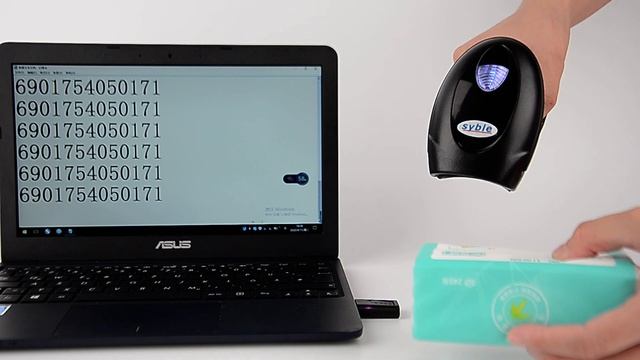 XB-6208RB 2d bluetooth barcode scanner from syble смотреть онлайн