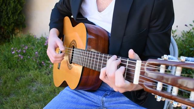 Frank Sinatra ~ FLY ME TO THE MOON ~ Fingerstyle Guitar Cover смотреть онлайн