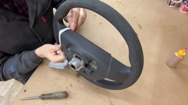 Перетяжка руля Renault Logan 2, часть 1 смотреть онлайн