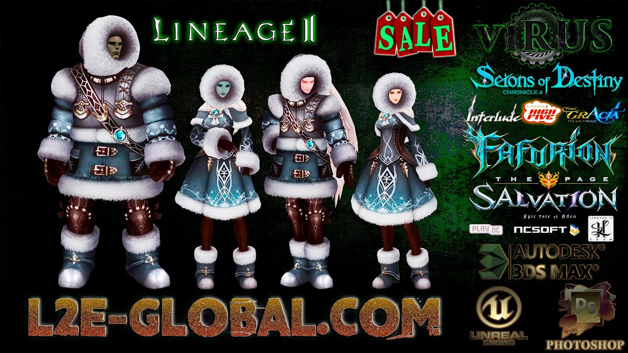 Costumes For The Www.L2E-Global.Com Lineage II - MasterWork. ◄√i®uS►