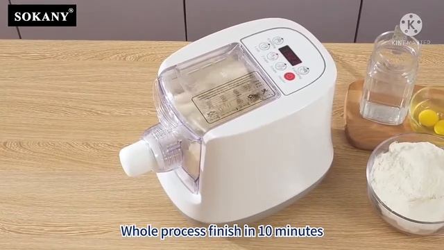 ម៉ាស៊ីនធ្វើមី SOKANY Noodle, Pasta Maker Machine Model:SK-1776 смотреть онлайн