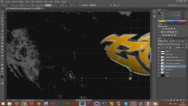 New Channel Banner! - Cinema 4D & Photoshop CC Time Lapse смотреть онлайн
