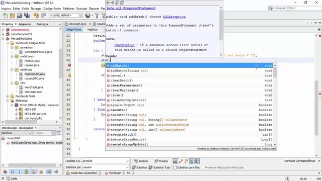 Java com Banco de Dados MySQL - #07 - Tela de Login смотреть онлайн