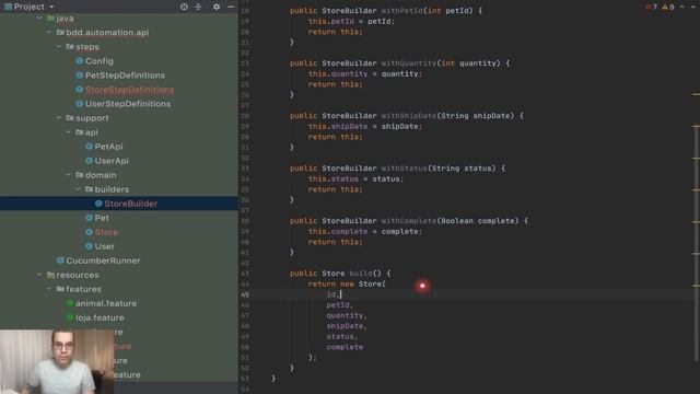 Cucumber | Creating builder from scratch смотреть онлайн
