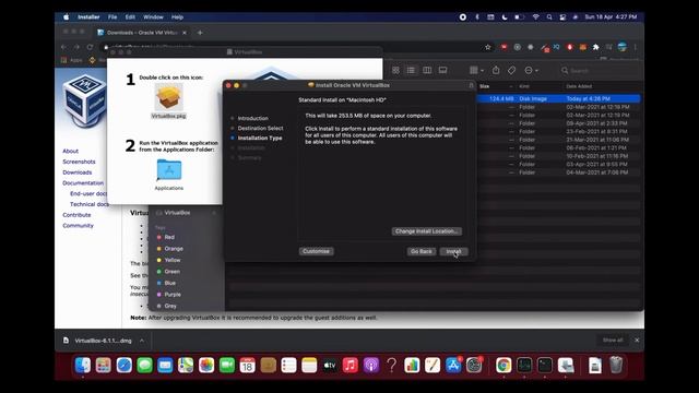 How to Install Virtualbox on Mac (2021) смотреть онлайн