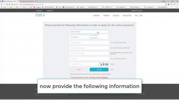 How To Get Bootloader Code & Unlock Honor 7x