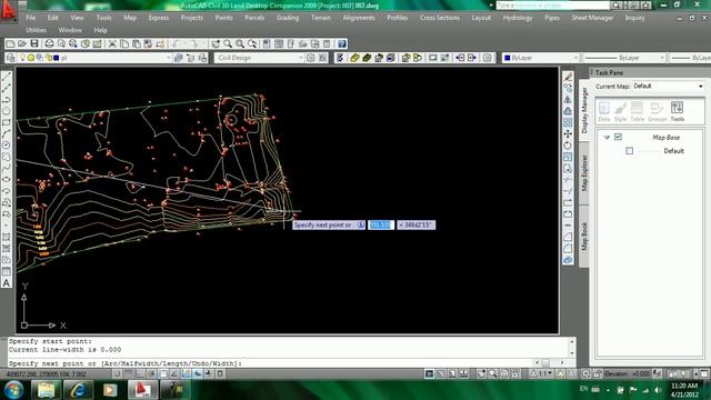 AutoCAD Land Desktop Companion 2009 for surveying. смотреть онлайн