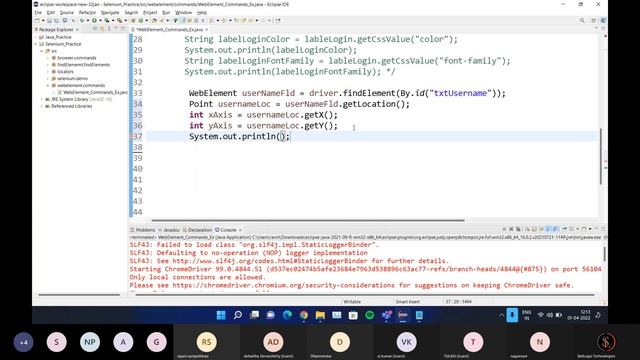 WebElement Commands || #06 Selenium смотреть онлайн