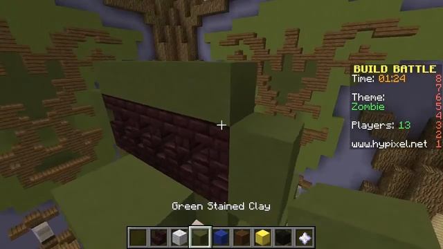 ЗОМБИ в майнкрафт - БИТВА СТРОИТЕЛЕЙ - Build Battle #8 - Minecraft смотреть онлайн