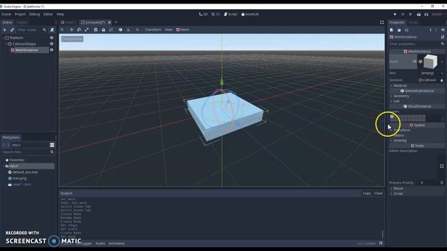 2.Godot 3D Platformer: Platform смотреть онлайн