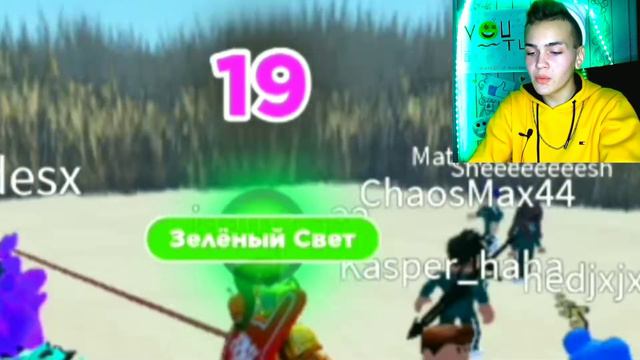 ИГРА В КАЛЬМАРА 🐙 Первый раз в Roblox! смотреть онлайн