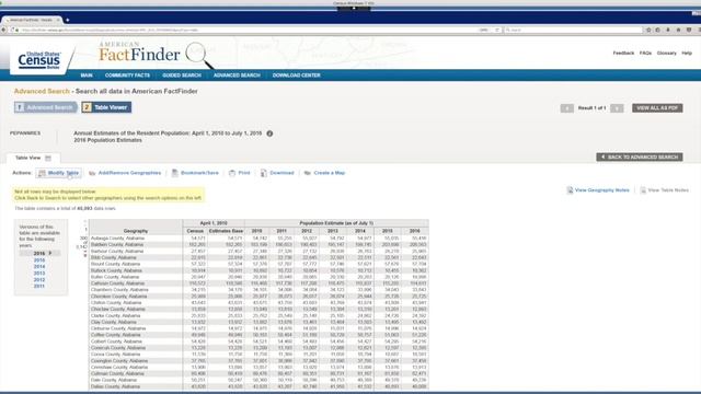 Basic Census Data Access and Table Formatting in Excel смотреть онлайн